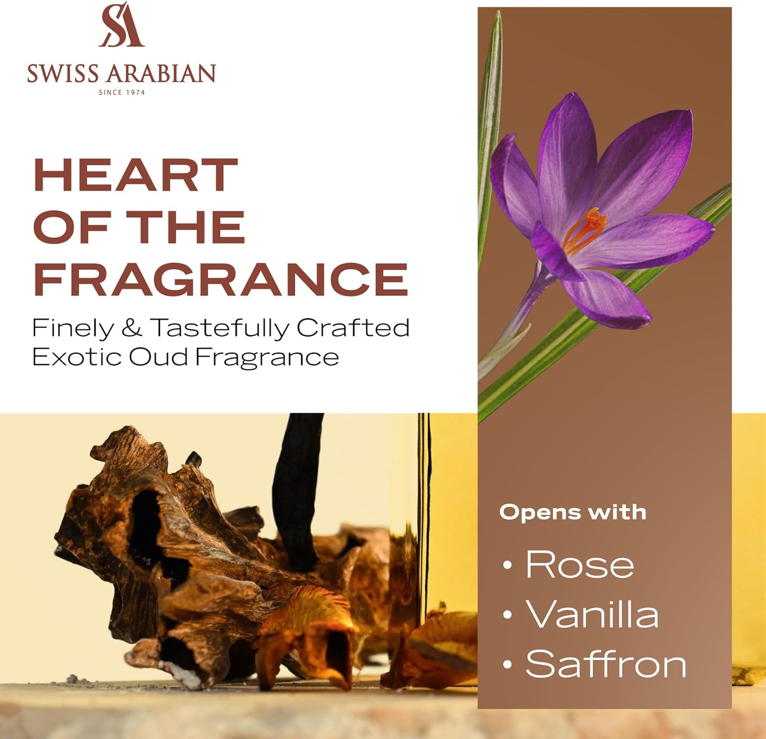 Swiss Arabian Shaghaf Oud Eau de Parfum, 75ml